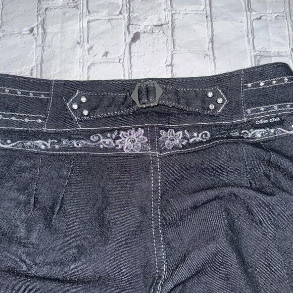 Arco Iris Studded Jeans – Charcoal Gray – Juniors Size 7 - Picture 6 of 6